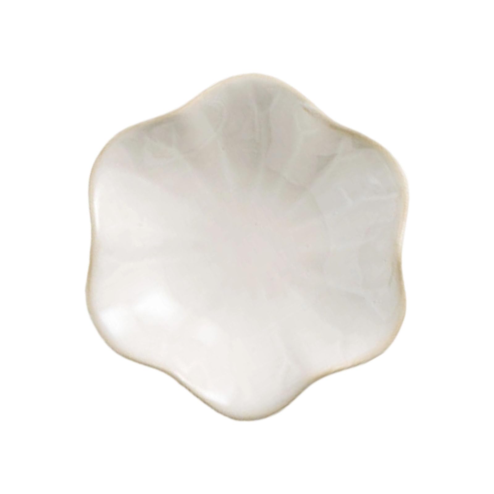 Nightstand Organizer Tray, Petal Shaped Ceramic Catchall for Jewelry and Tiny Essentials, Decorative Storage for Tabletops Ceramic Trinket Tray Jewelry Vanity Catchall Tabletop Organizer Nightstand