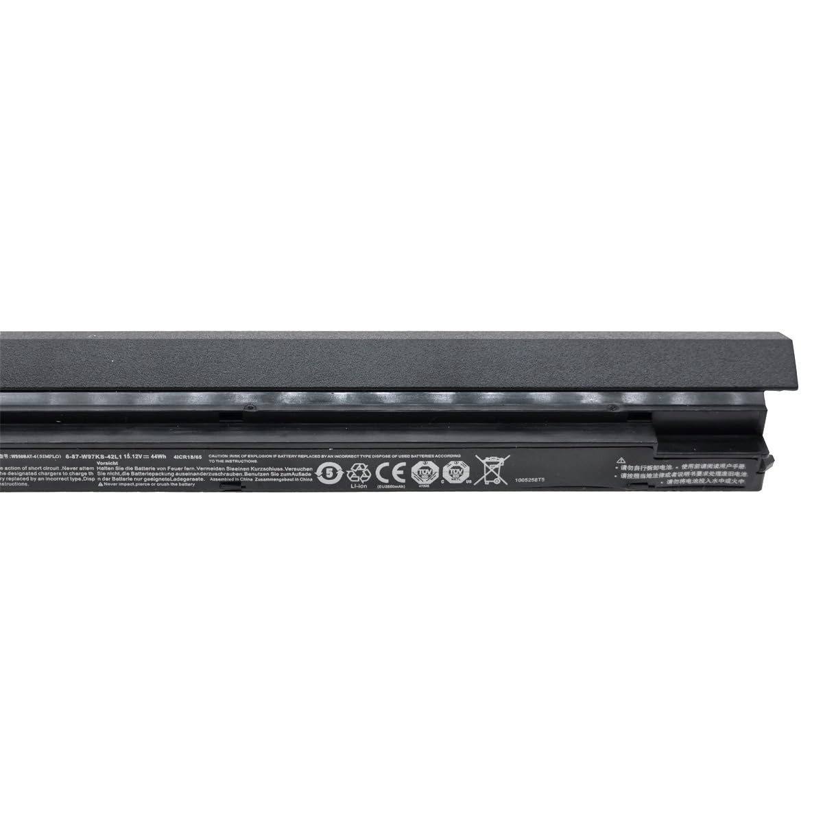 Laptop-Akku W950BAT-4(simplo) 6-87-W97KS-42L1 für Terra Mobile 1513A FR1220487 W970TUQ W950LU W940JU 15.12V 2850mAh 44Wh
