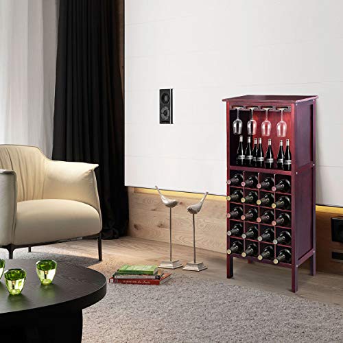 Cantinetta Portabottiglie In Legno Scaffale Mobile Per Bottiglie Vino Made In Italy Mod Bottiglia Acero B 18 L50 X P25 X 120h 85607538