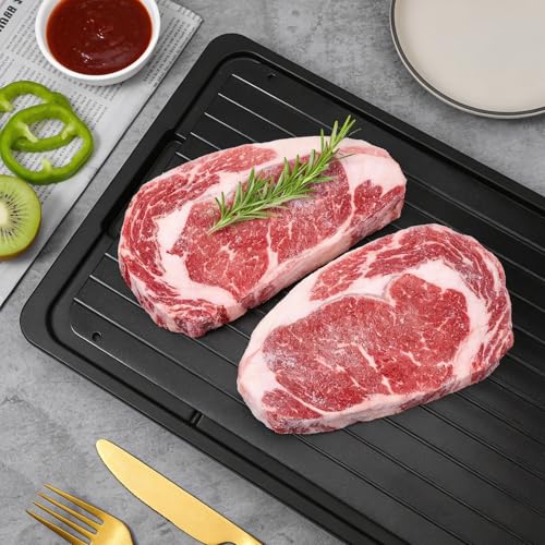 Bandeja de descongelación rápida rectangular 14x8 pulgadas miniatura 3