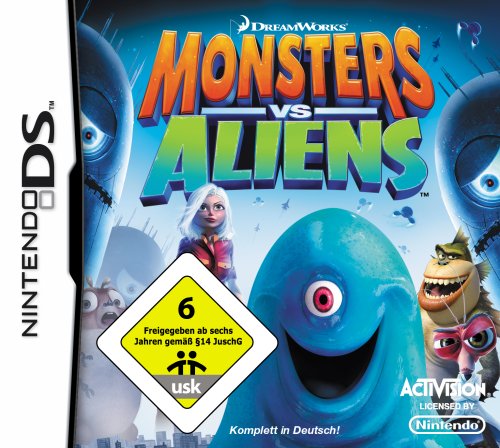 Monsters vs Aliens - [DS]
