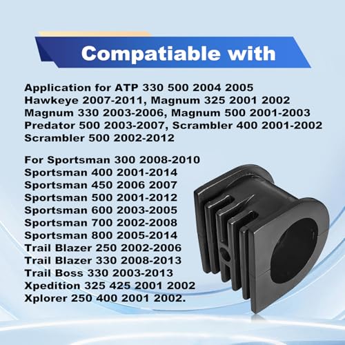 Image of Upper Steering Stem Bushing 5439731 Compatible with Polaris Magnum 325 Sportsman 300 500 570 700 800 Hawkeye Scrambler 400 Trailblazer 250 Trail Boss 330 Xplorer 250 Steering Post Bushing