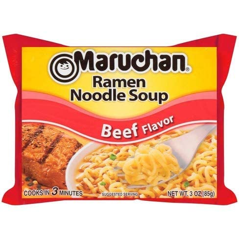 Miniatura 3 de Mo'sirca KollectionTop Ramen - Sopa de fideos de pollo, picante', carne de res, camarones, paquetes individuales de 16-3 onzas (exclusiva de