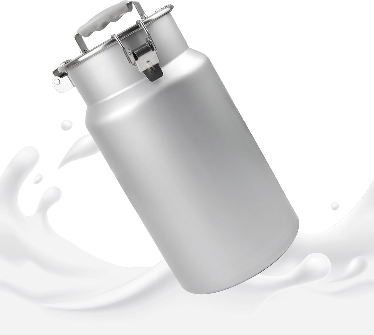 Pot à lait en acier inoxydable de 7L/10L avec couvercle hermétique