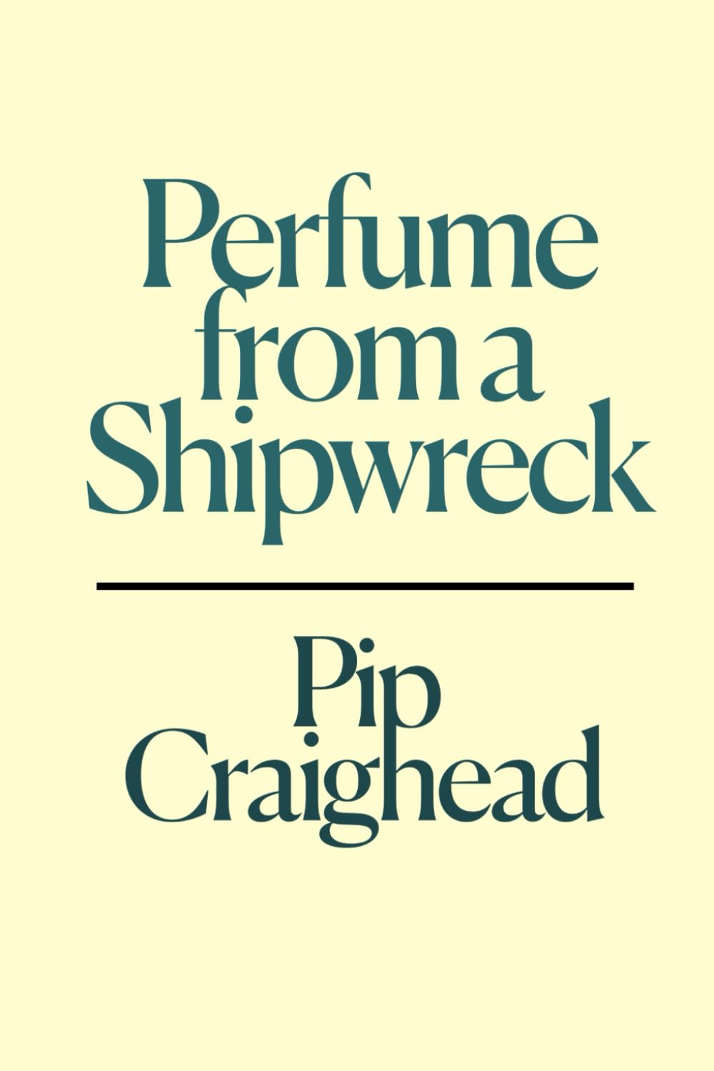 Perfume from a Shipwreck