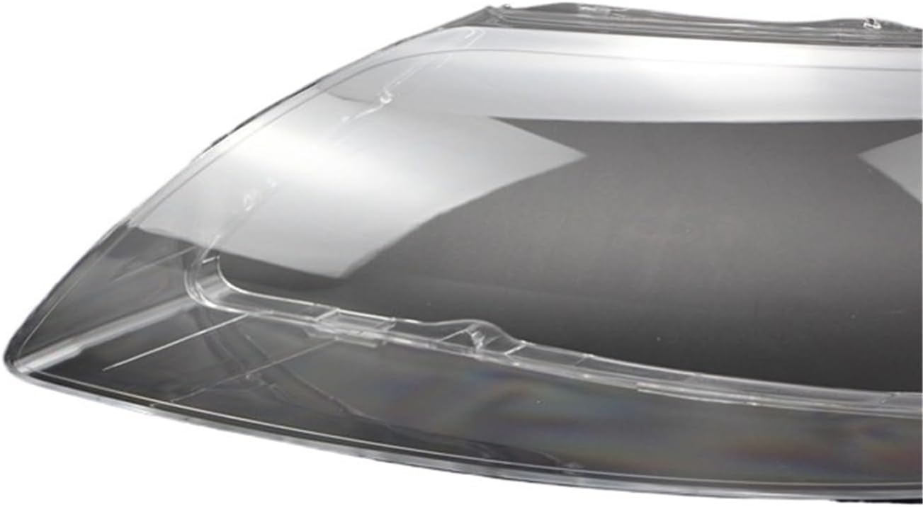 Car Head light Cover Compatible for Audi Q7 2007-2015 Replacement Faros Delanteros Shell Clear Transparent Lens Accessoires(Left and Right) (Right)