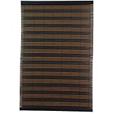 三宅製廉 すだれ PP 市松 60×90 ブラック 51318