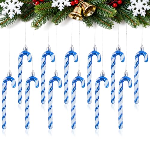 Joxessaien 12 Stück Christbaumschmuck Zuckerstangen, Weihnachtsbaum...