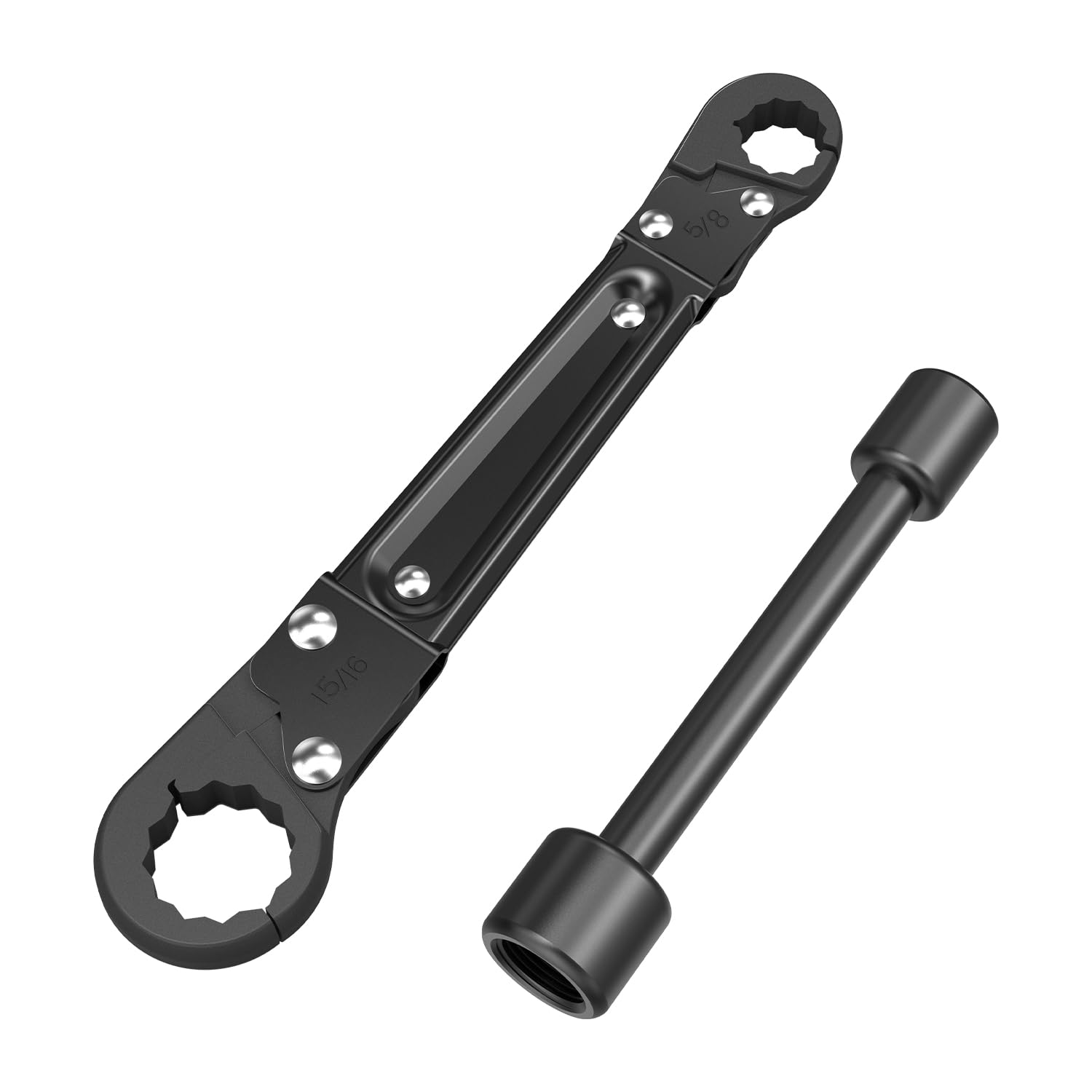 Holdly Multi-Functional Angle Stop Wrench Kit - Plumbing Tools for Professional Plumbers | Installing & Removing Compression Angle Stop and Fittings (