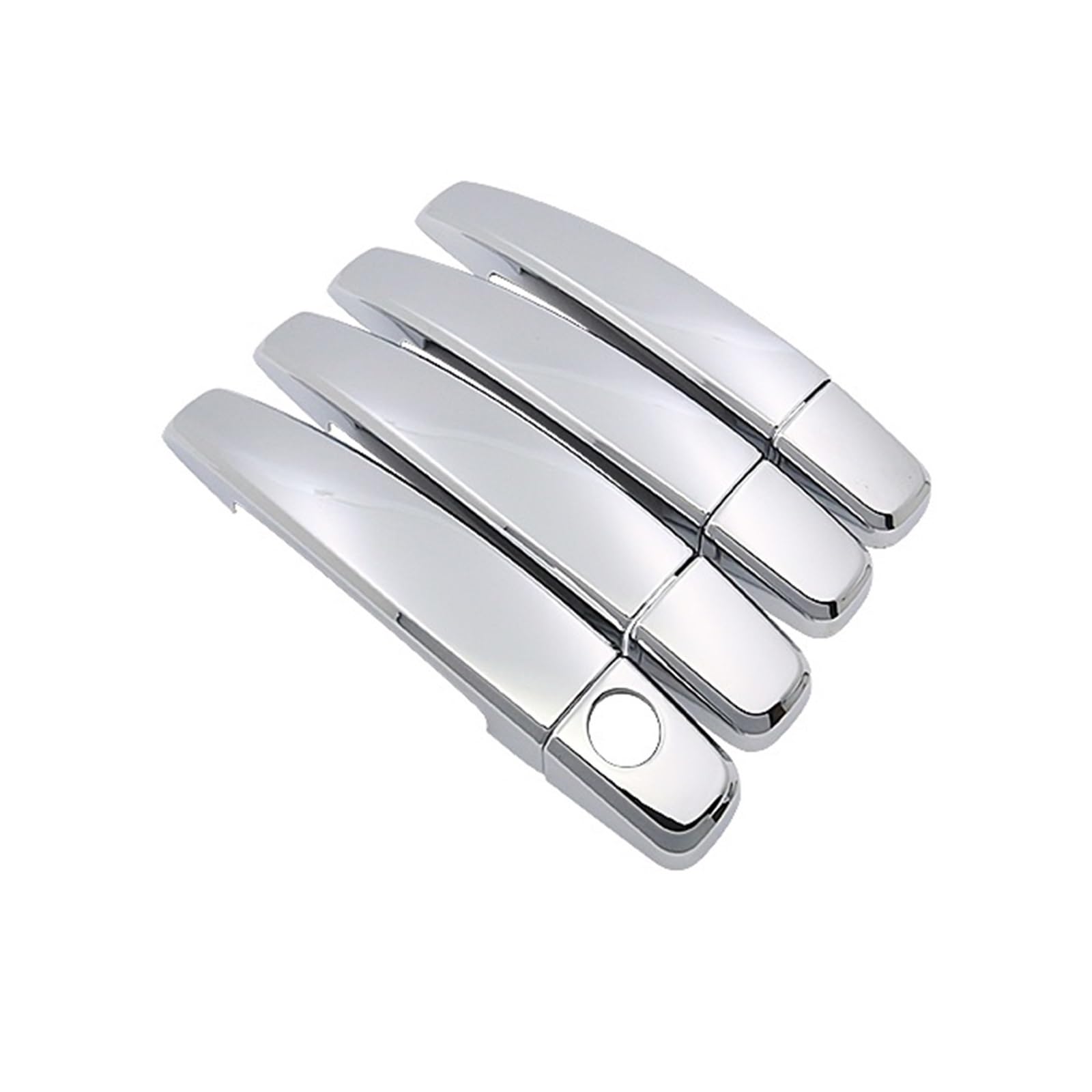 Drezzo Car Exterior Door Handle Car Door Handle Bowl Cover Trim Set for Opel for Vauxhall for Mokka X 2012-2019(for 4 Door)