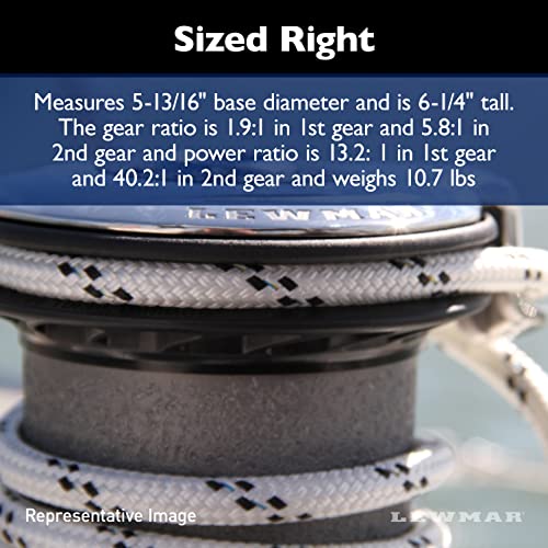 Winch Lewmar 40ST miniatura 6