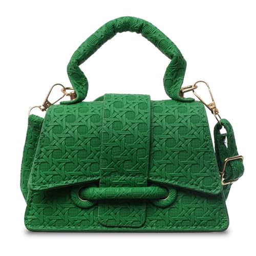 FALETO Mini Purses for Women Cute Top Handle Crossbody Bag Stylish Tiny Clutch Handbag with Strap