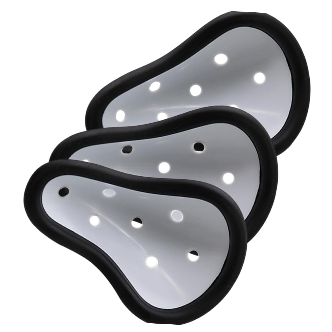 Gogogmee 3pcs Sports Protectors Male Cup Groin Protector for Boxing Karate Taekwondo