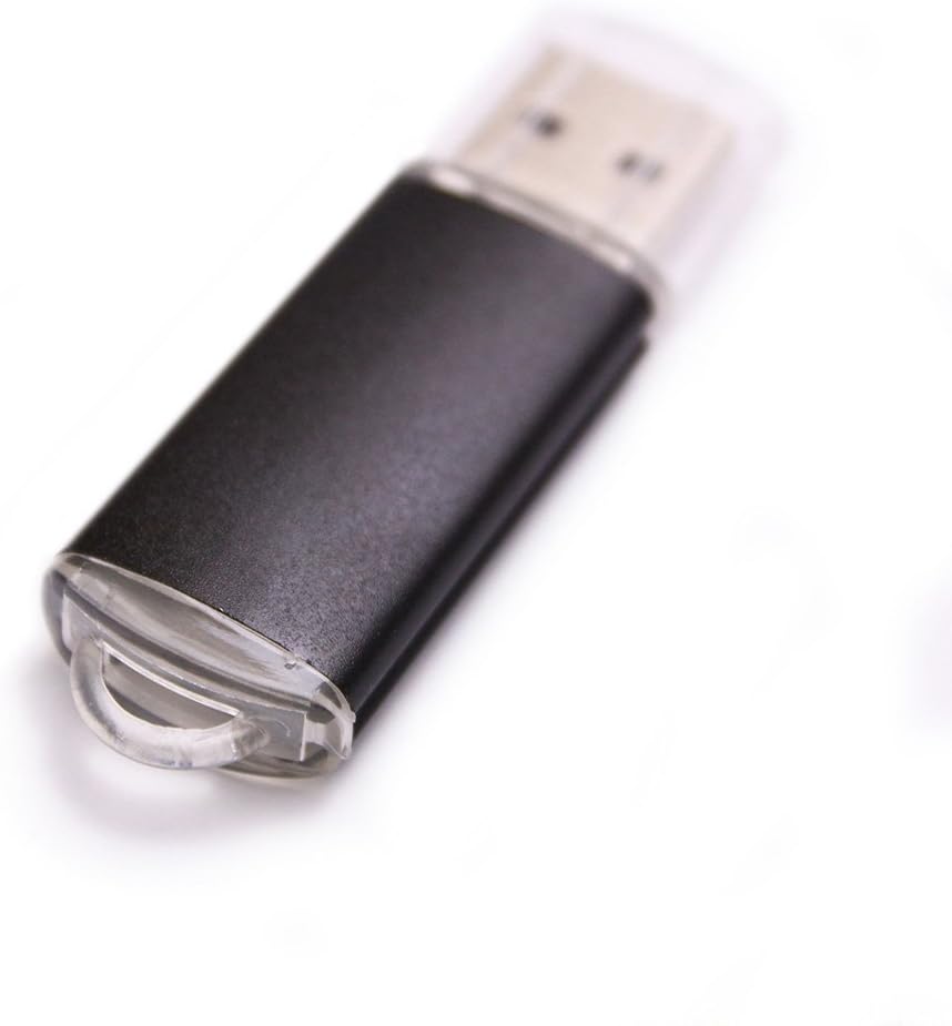 2GB 5PCS USB Flash Drives 2.0 Metal Key Memory Thumb Pendrives Stick with Mixture Colors