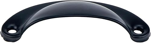 Miniatura 2 de Nicerity Tiradores de copa para cajones de cocina, color negro, 3.189 x 1.378 x 0.709 in, 6 unidades