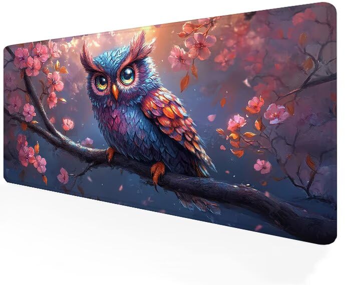 Tapis de Souris Gamer XXL Rose pour Supprimer les Douleurs au Poignet