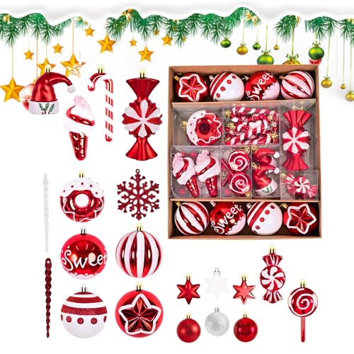 Boules de Noël vacances d'hiver pour décoration de chambre et intérieur chaleureux - 2