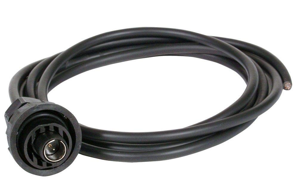 Hubbell HIF30AE HI-Impact Series Patch Cord, F-Type, HI-Impact F-Connector to Standard F-Connector, 30' Long, Black
