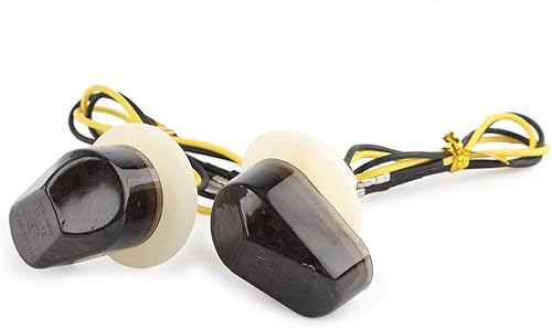 Miniatura 2 de LIRU - Luces intermitentes para motocicleta, lámpara LED para Yamaha FZ6R FZ1 YZF R1 R6 R6S FZ09 FZ8 TMAX, gris