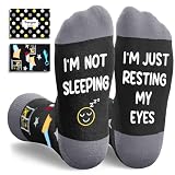 HAPPYPOP Father Day Gifts - Gifts for Old Men, Grandpa Socks from Grandkids, Christmas Easter Socks for Dad Papa Husband, Stocking Stuffers