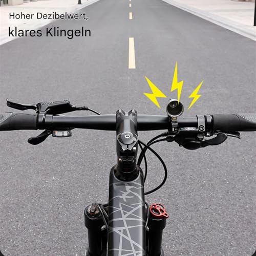 Timbre de bicicleta para niños y adultos con sonido fuerte para ciclismo urbano 4