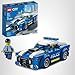 LEGO City Police Car Toy 60312 for Kids 5 Plus Years Old with Officer Minifigure, Small Gift Idea, Adventures Series, Car Chase Building Set