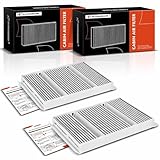 A-Premium Cabin Air Filter w/Activated Carbon Compatible with Mercedes-Benz S450 2018-2020, S550,