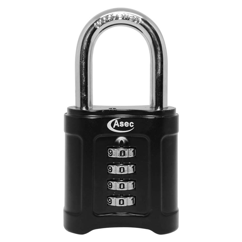 ASEC Open Shackle Combination Padlock