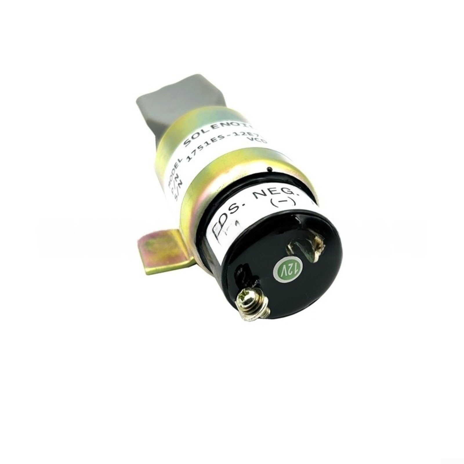 Électrovanne d'arrêt pour moteur diesel 12 V/24 V Montage facile à 2 fils