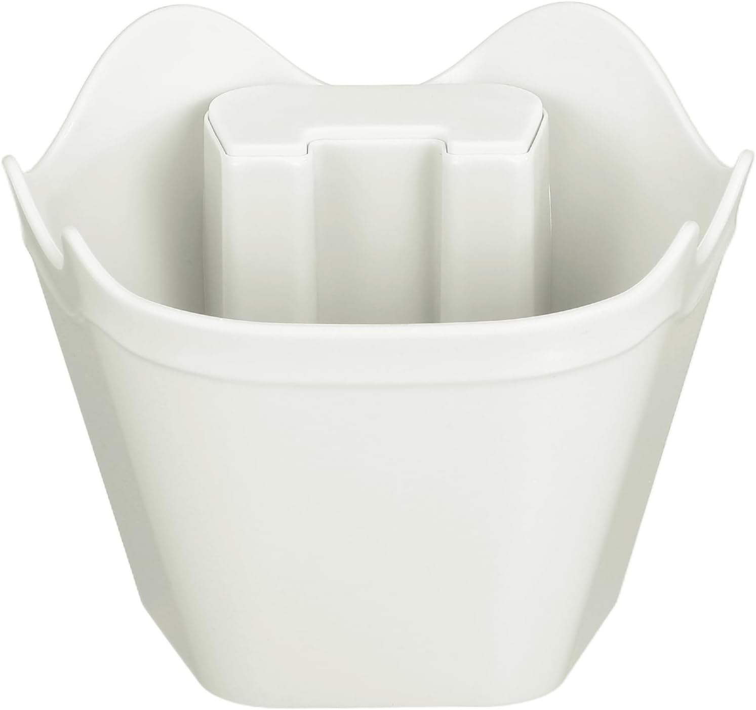 uxcell Coffee Knock Box, 4 Inch Plastic Polygonal Knock Box for Espresso Machine Accessories, Multipurpose Coffee Grounds Bin with Non-Slip Base for Home Cafe Office Use, Pink