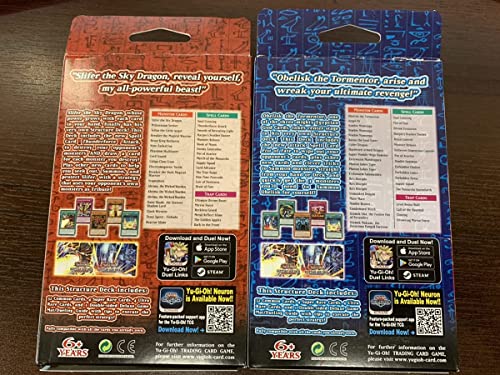 Yu-Gi-Oh! Trading Cards Egyptian God Obelisk Deck, Multicolor #TOP3