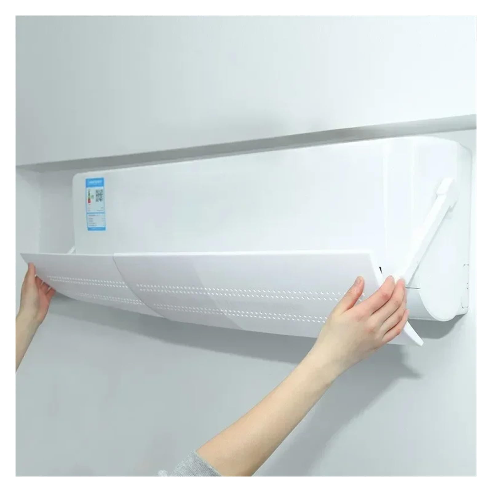Deflector Aire Acondicionado Scalable Air Conditioning Windshield, Anti-Direct Blowing Universal Air Outlet Baffle, Household Air Conditioner Wind Deflector(A)