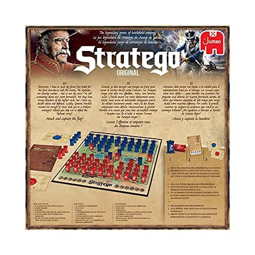 Jumbo, Stratego - Original, Strategy Board Game, 2 Players, Ages 8 Year Plus #TOP3