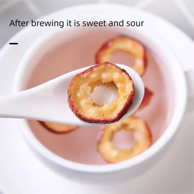 Miniatura 5 de Espino seco sin semillas de alta calidad, 5.64 oz (5.64 onzas) de espino secado al sol natural, té de hierbas shanzha té de frutas de espino