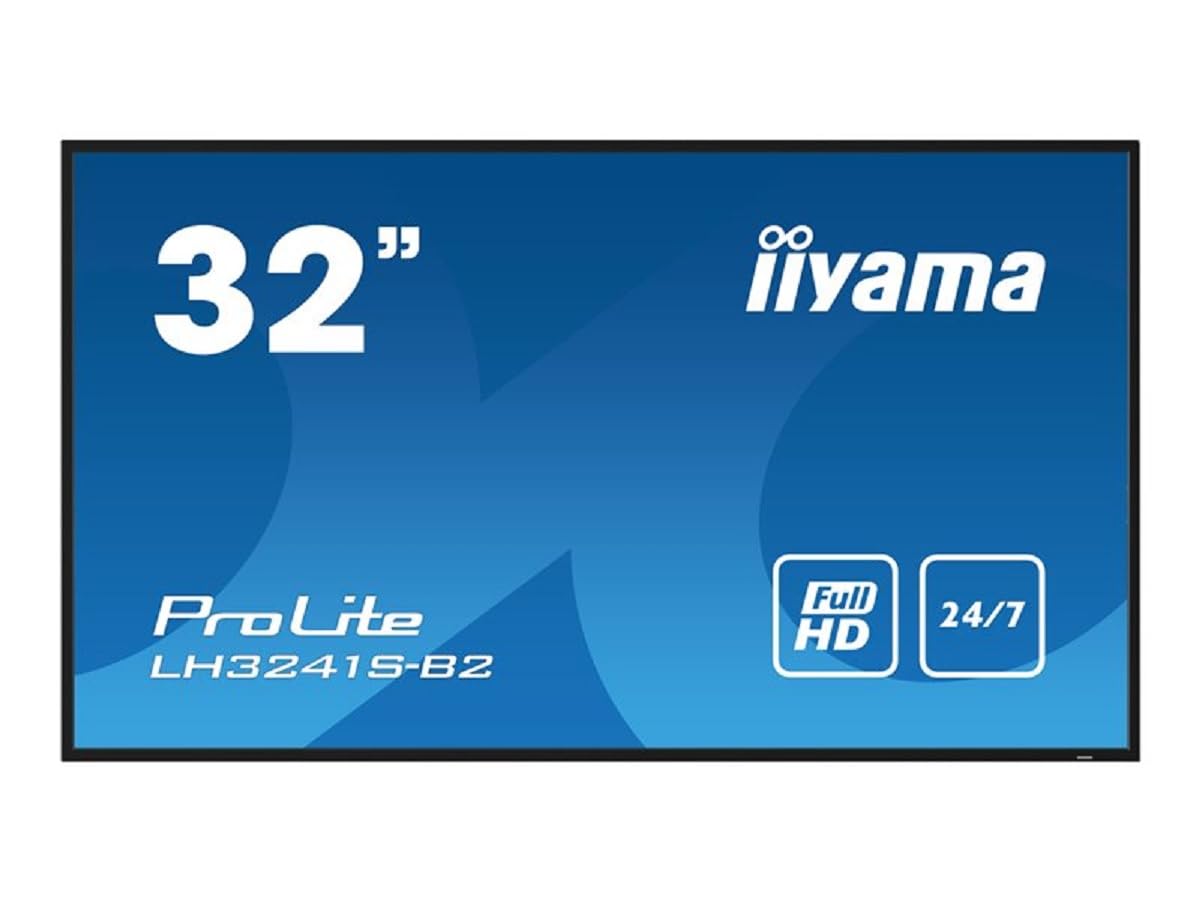 iiyama LH3241S-B2 visualizzatore di messaggi Design chiosco 80 cm (31.5") LED 350 cd/m? Full HD Nero 24/7