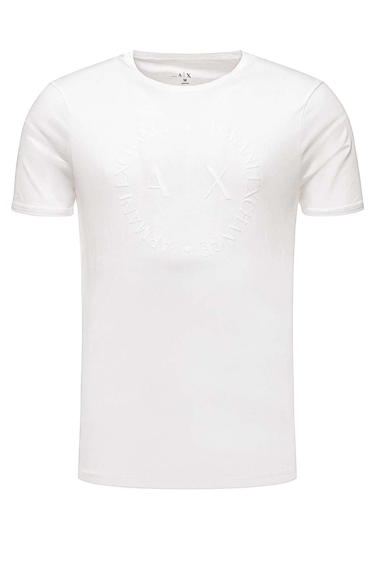 Armani Exchange Tee with Tone-on-Tone Logo T-shirt, Uomo