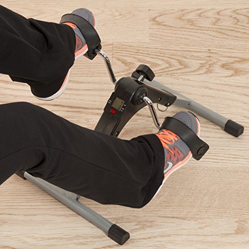 Wakeman Fitness Folding Pedal Exerciser with Electronic Display Wakeman Fitness Folding Pedal Exerciser with Electronic Display