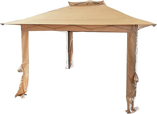 Garden Winds Cubierta superior de repuesto de ajuste personalizado compatible con ABCCANOPY Y, MasterCanopy y Cooshade 13 x 13 pulgadas, tela