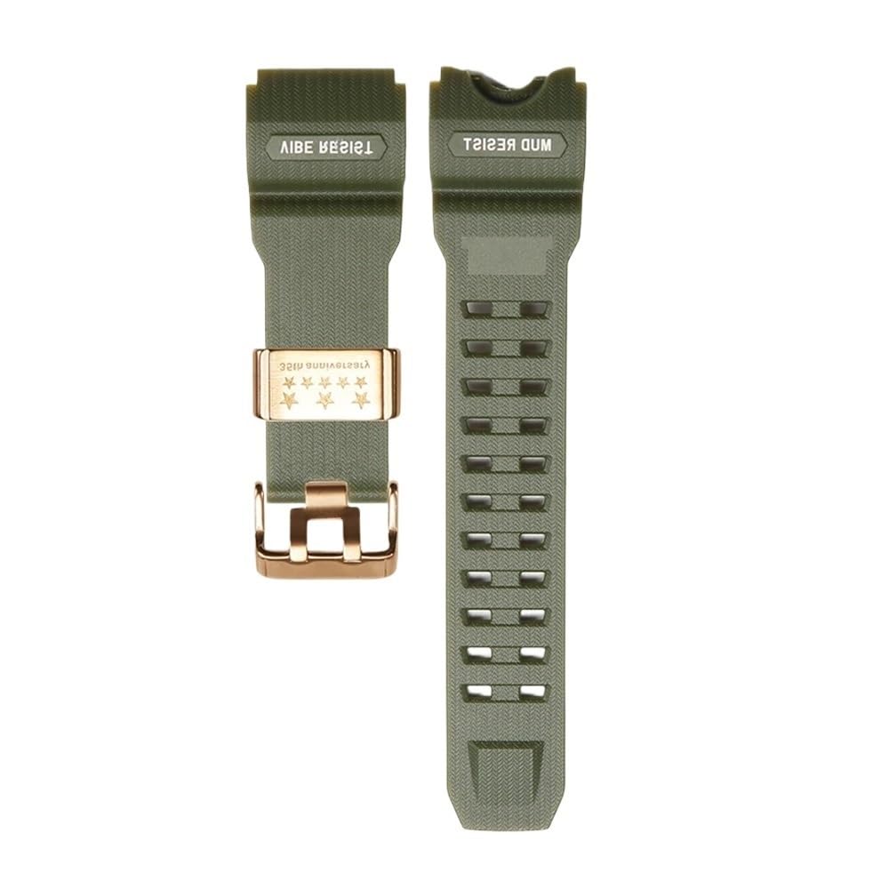 Męska klamra ze stali nierdzewnej z żywicy WatchBand pasuje do Casio g-shock GWG-1000