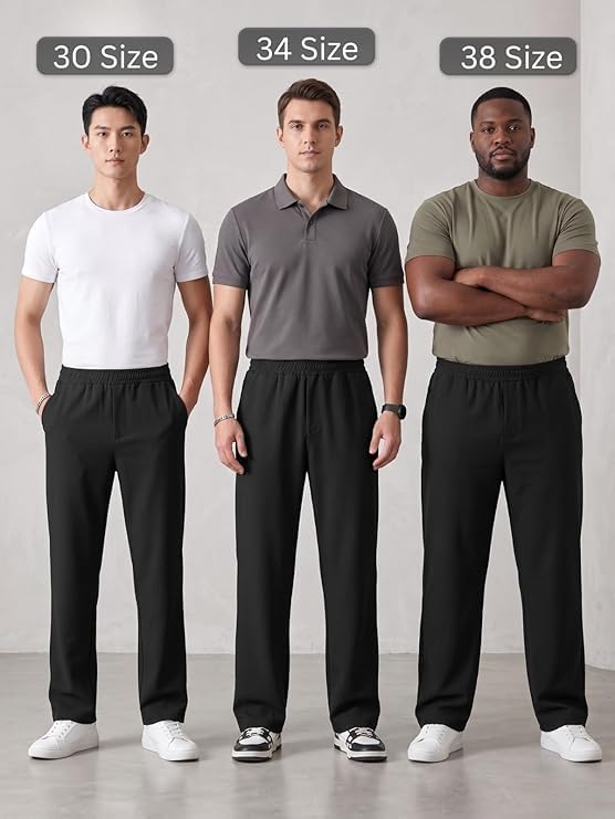 Image of GRECIILOOKS Men's Loose Mid Rise Regular | Sports Stylish Track Pant | Trouser (Available in Plus Size)
