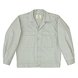 [ミドリ安全] 作業服 長袖 ジャンパー 綿100％ 男女兼用 MS4001 上 グレー M