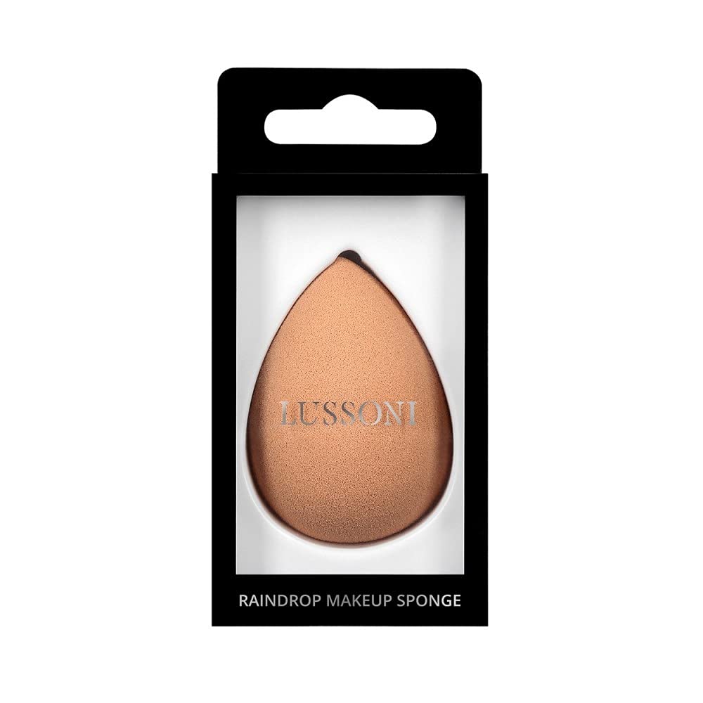 Lussoni Makeup Beige Raindrop Sponge - tropfenförmiger Make-up-Schwamm