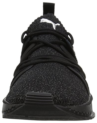 PUMA Men's Tsugi Blaze Evoknit Sneaker, Black-Dark Shadow Black, 9 M US2