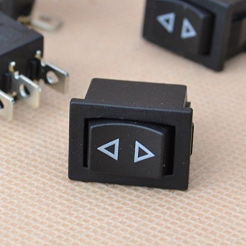 Momentary Rocker Switch Spring Arrow Hoist Winch Window Up/Down Car/Truck 12V DC