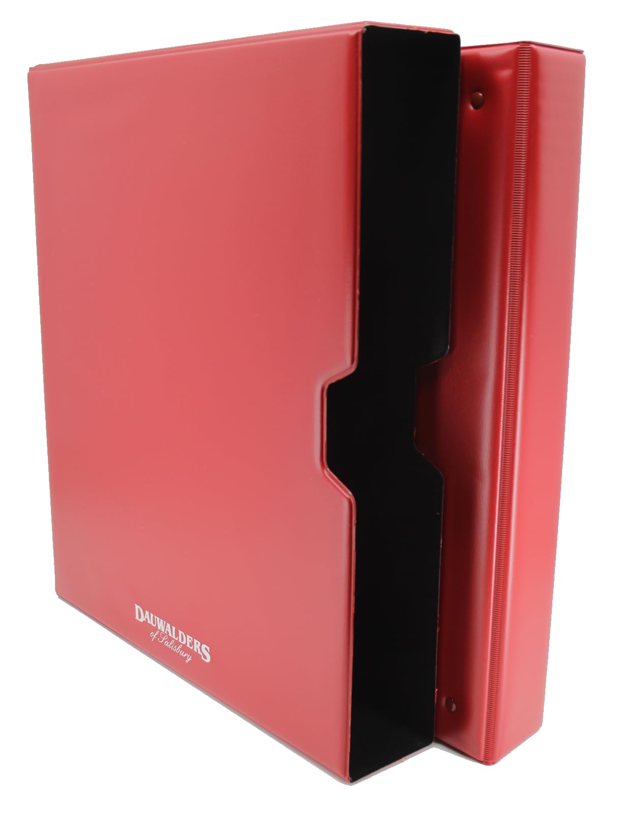 Dauwalders Red Album, Leaves & Slipcase Salisbury 2-Up Fdc/Pres-Pack Album (Red Album, Leaves & Slipcase)