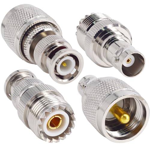 Kit adaptador onelinkmore BNC a UHF 4 piezas miniatura 1