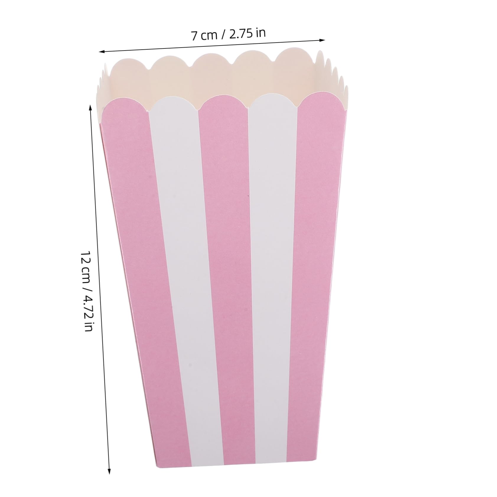 Gogogmee Popcorn Boxes Small Paper Popcorn Buckets Party Decorations Snacks Holders Container Candy Favor Boxes