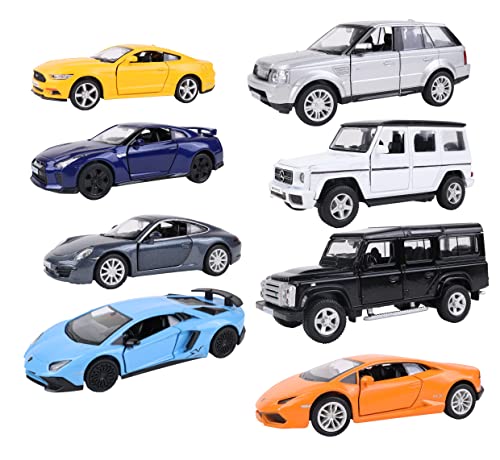 TURBO CHALLENGE - Coche Licencia - Die Cast - 028998-1/32 - Coche Retro-Fricción - Modelo Aleatorio - Metal - Juguete Infantil - Regalo - A Partir de 3 años
