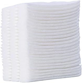 ibasenice 200 Pçs Rosto Limpo Algodão Maquiagem Facial Algodão Limpo Rosto Almofadas Removedor De Algodão Engrossar Almofada De Algodão Sanduíche Algodão Limpeza Algodão B201