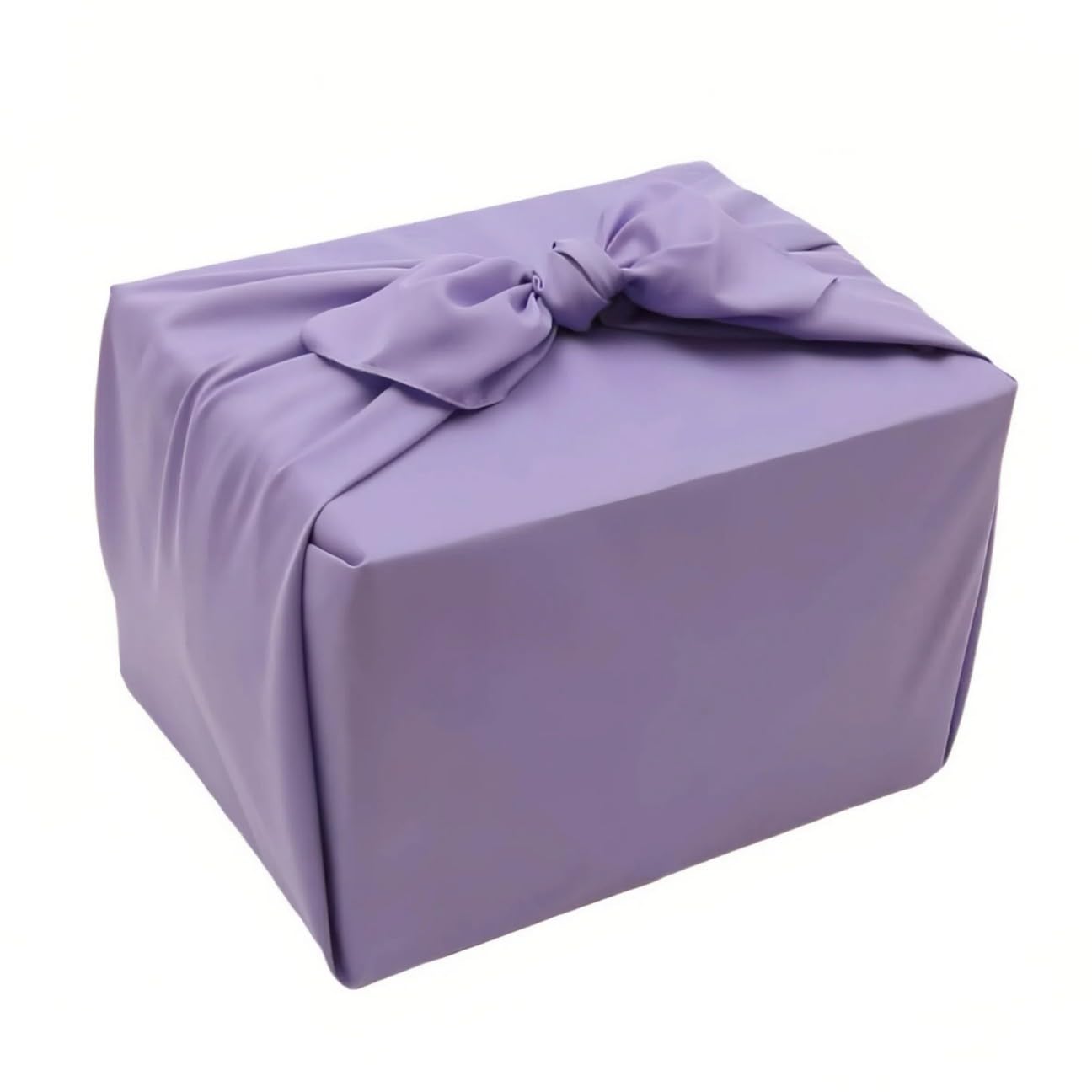 Furoshiki Large Solid Color Wrapping Cloth 43.3 inches (110 cm) Silk Feel furoshiki Ceremonial Occasions 3.5 shaku Polyester Stylish Eco Bag Scarf Bandana Cloth (Wisteria, 43.3 inches (110 cm)) : Home